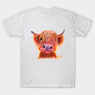 SCoTTiSH HiGHLaND CoW ' CHiLLi CHoPS ' T-Shirt